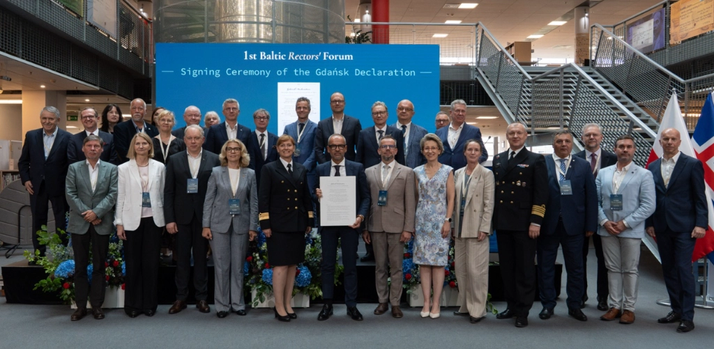 Signing Ceremony of the Gdańsk Declaration